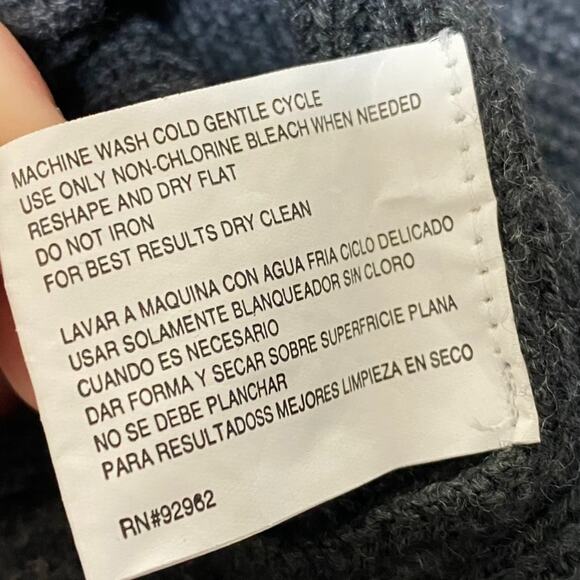 Kathy Ireland Womens Y2K Faux Fur Trimmed Cardigan Sweater Size S Grunge Preppy - Picture 7 of 10